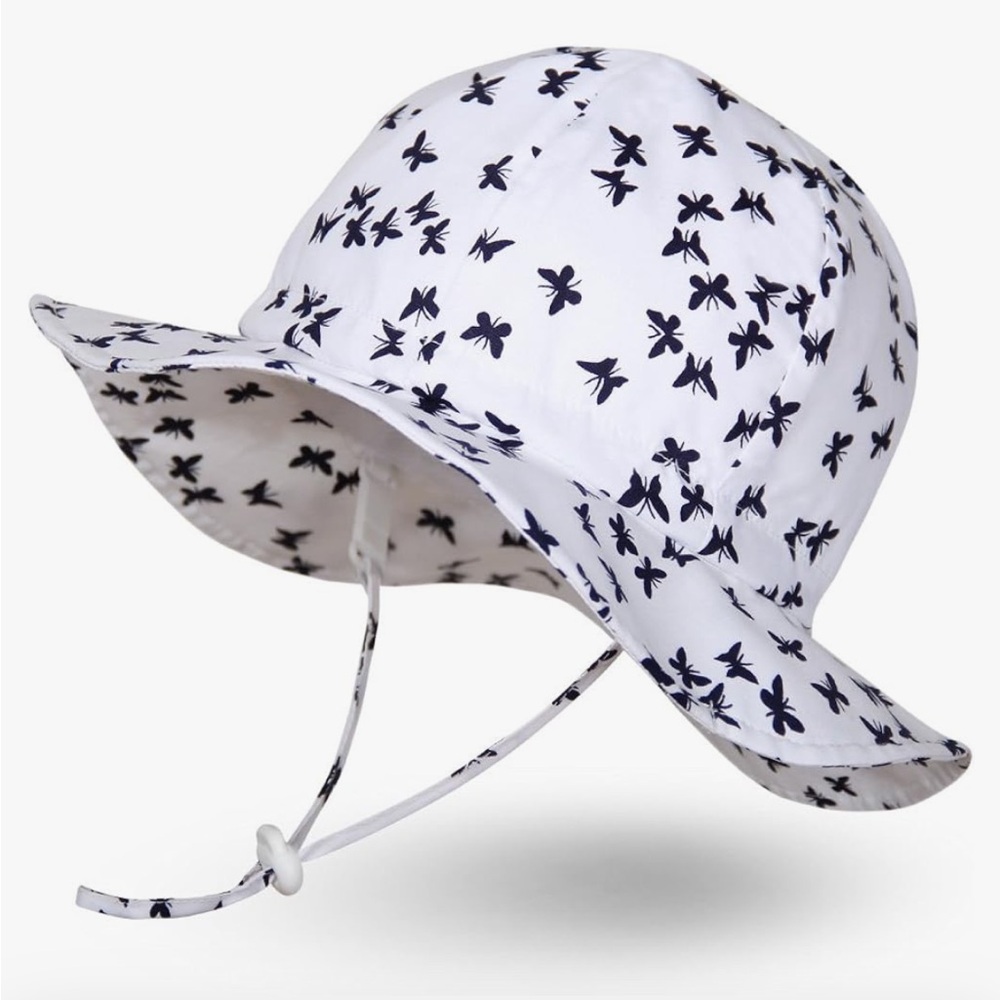 Ami&Li tots Unisex Child Adjustable Wide Brim Sun Protection Hat UPF 50 Sunhat - Picture 1 of 5